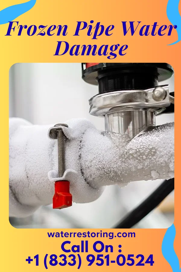 Frozen Pipe Water Damage in Coldwater, OH